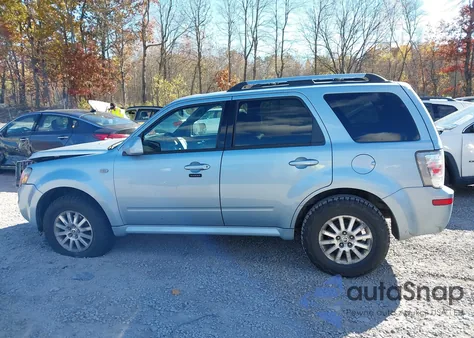 2009 Mercury Mariner Premier z USA, uszkodzony, nr VIN 4M2CU97739KJ14224